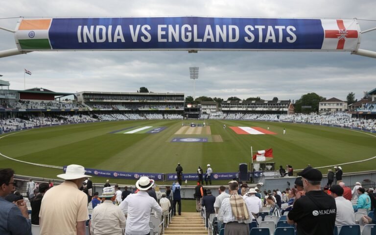 India vs England stats