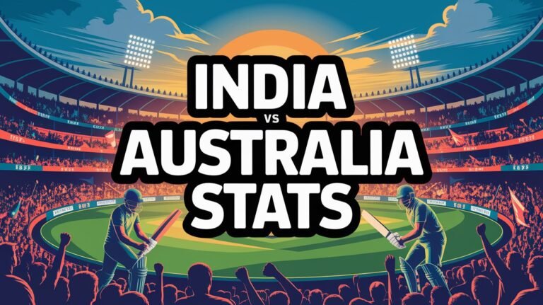 India National Cricket Team vs Australia National Cricket Team Stats