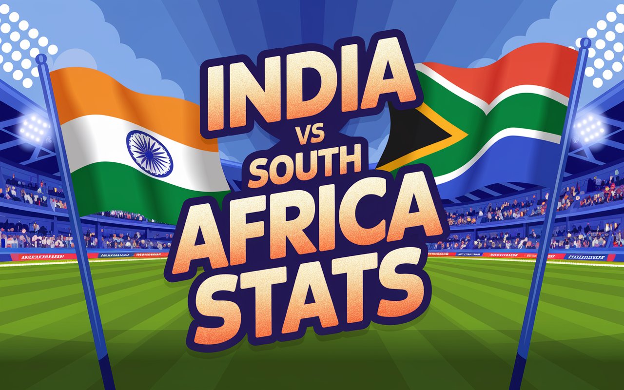 India National Cricket Team vs South Africa National Cricket Team Stats