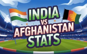 India National Cricket Team vs Afghanistan National Cricket Team Stats
