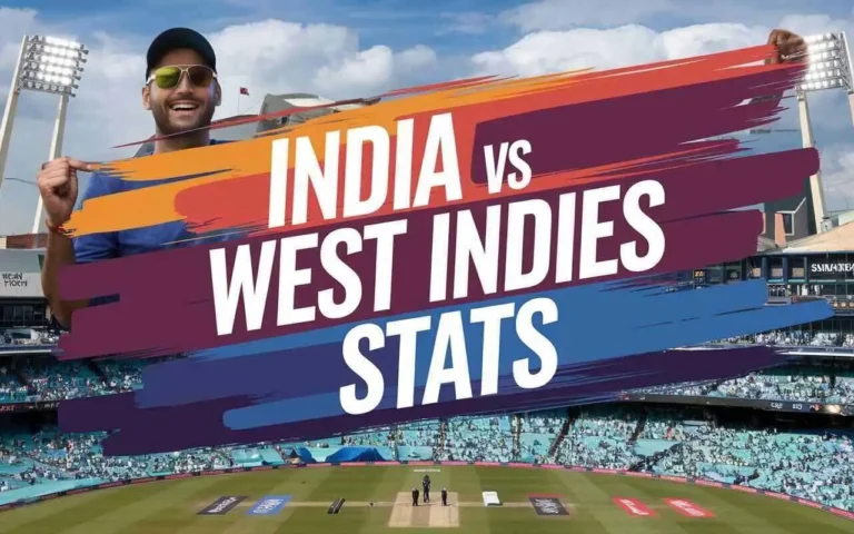 India National Cricket Team vs West Indies National Cricket Team Stats